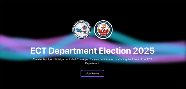 ECT Department Voting System 2025