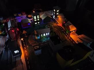 Small City Miniature Renewable Energy System: Solar and Wind Integration